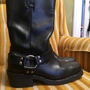 Men's Classic Leather Harley Davidson Boots